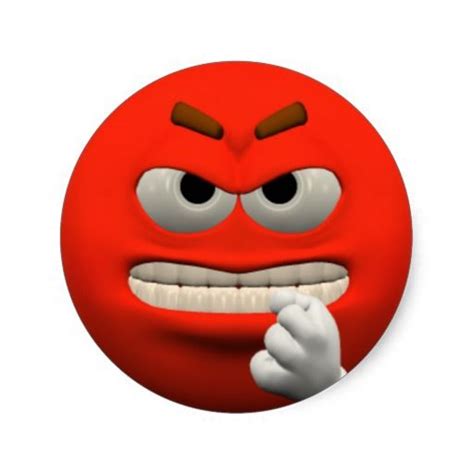 Red Angry Smiley Clipart Best