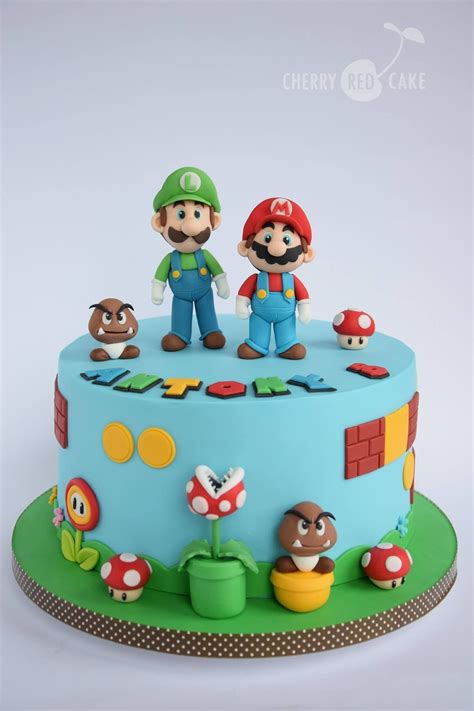 Birthday cake made for my son's super mario birthday party. 32+ Brilliant Photo of Mario Bros Birthday Cake | Mario ...