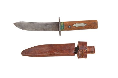 Small Bowie Knife And Sheath Circa 1880 Witherells Auction House