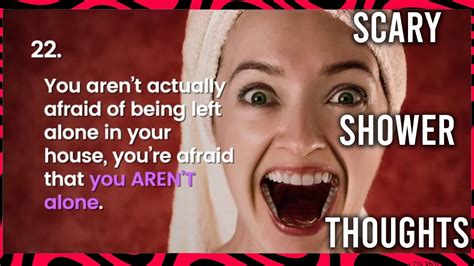 Creepy Shower Thoughts That Will Keep You Up At Night Youtube