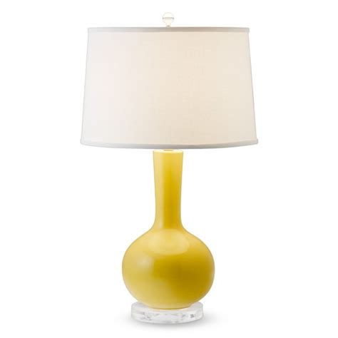 Yellow can make you feel cheerful and bright, so it's try adding a yellow table lamp for a dose of color and positivity, whether you prefer modern. Stinson Ceramic Table Lamp, Yellow | Williams Sonoma