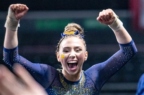 Michigan Womens Gymnastics On Twitter Sophomore Wojciknatalie Had