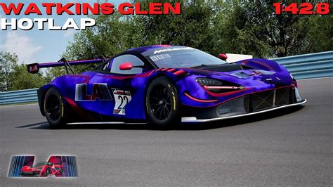 Mclaren S Gt Hotlap Setup Watkins Glen Assetto Corsa