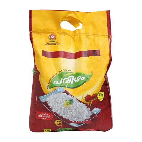 Pavizham White Jaya Rice 5kg Online At Best Price Boiled Rice Lulu