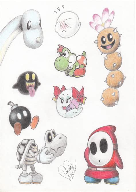 Cute Mario Characters By Marindashy On Deviantart