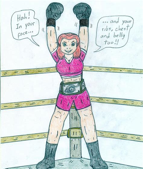 Boxing Sakura Haruno By Jose Ramiro On Deviantart