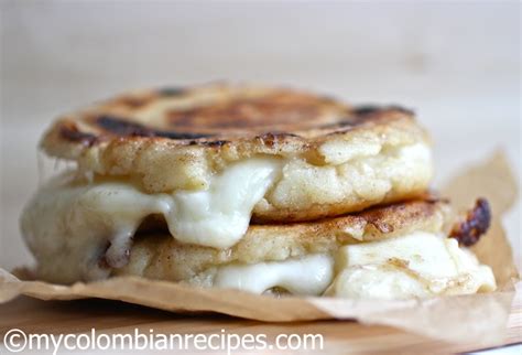 Cheese Stuffed Corn Cakes Arepas Rellenas De Queso My Colombian Recipes