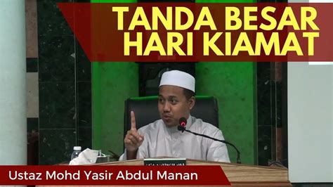 Secara bahasa ya'juj & ma'juj dari bahsa arab, kata ya'juj akhir zaman akan keluar api yang besar dan panas dari timur tengah yakni yaman, hal ini menjadi peringatan kepada manusia kalau kiamat. Tanda-Tanda Besar Hari Kiamat - Ustaz Yasir Manan - YouTube