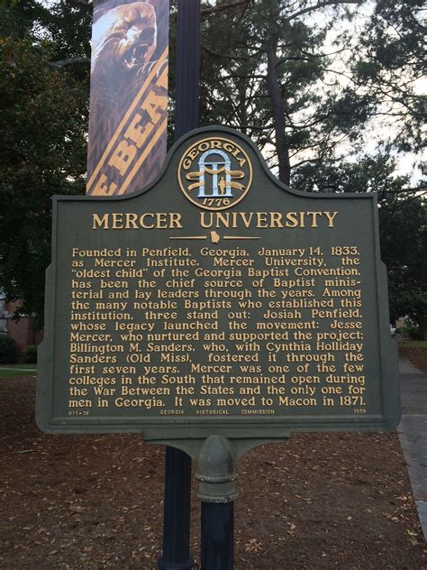 Mercer University Mercer Football Mercer Bears Mercer University