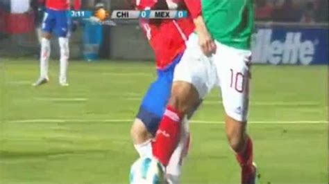 Heres A Foul On A Mexican Player That Involves El Pene