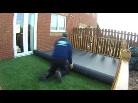 So, what are we building next? Artificial Grass Decking Install - YouTube