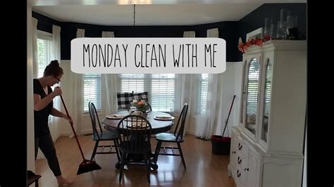 Monday Clean With Me Youtube