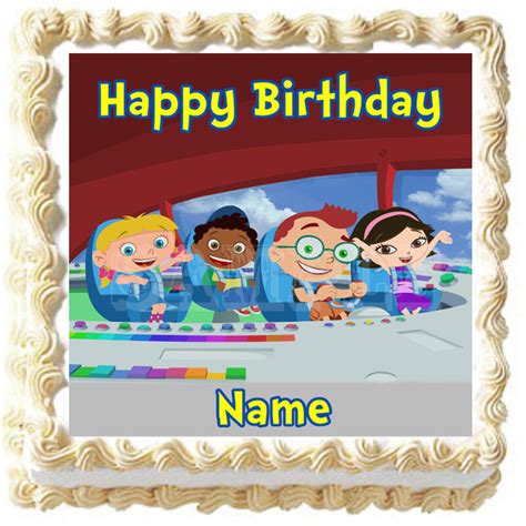 Little Einsteins Party Edible Cake Topper Image Ebay