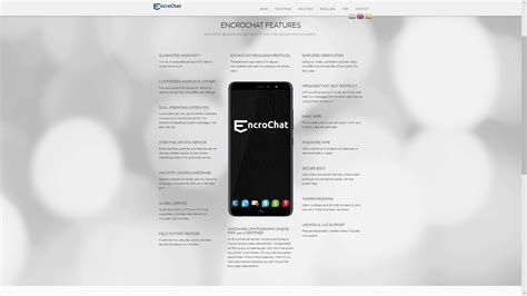 The shadowy dutch 'tech firm' that sold 'encrypted phones' for 'worry free encrochat was secret platform where users were able to communicate privately handsets were specially designed as encrypted with gps and cameras taken out Encrypted phone system used by thousands of criminal 'Mr ...