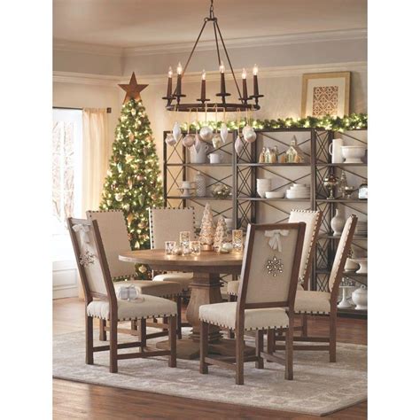 home decorators collection andrew antique walnut dining chair set
