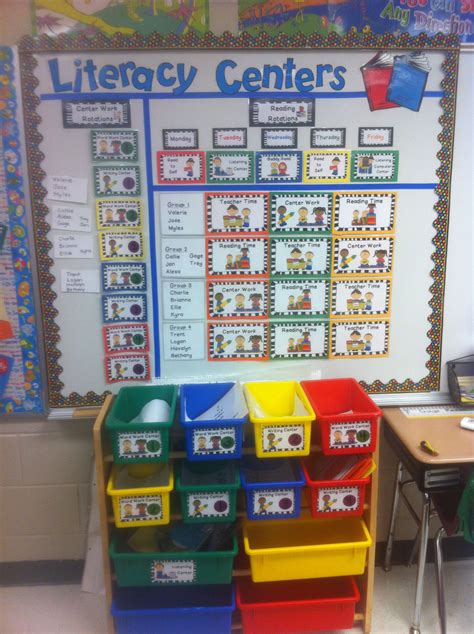 Learning Centers For First Grade