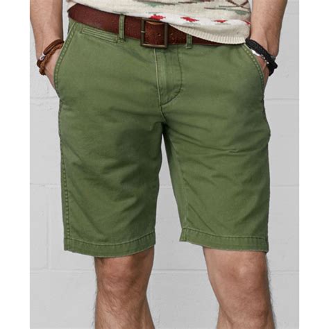 Denim And Supply Ralph Lauren Slimfit Chino Shorts In Green For Men Army Olive Lyst