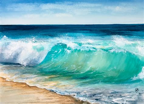 Ocean Wave Painting
