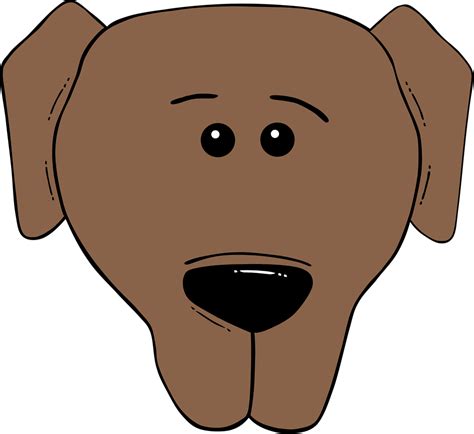 Cartoon Dog Face Transparent Background Clip Art Library