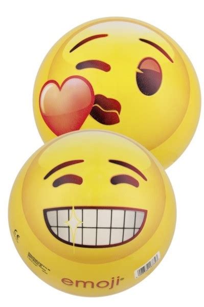 Emoji Ball Grinning And In Love 23cm Partydk