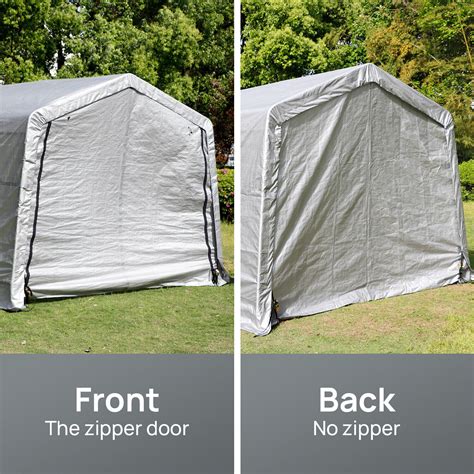 10x15 Ft Carport Canopy Heavy Duty Garage Car Tent Portable Shelter