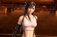 tifa final fantasy dissidia nt ff weapons gameplay costumes look first character fighting