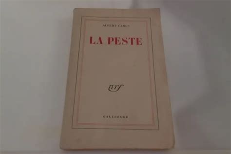 Albert Camus La Peste Gallimard 1960 Eur 690 Picclick Fr