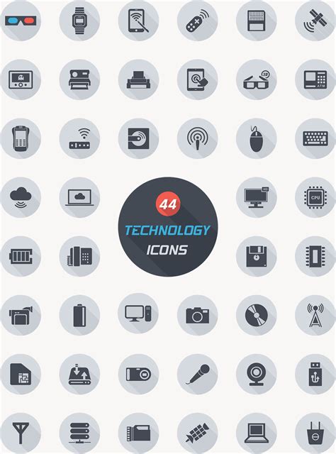 Free Technology Icons Vector 189
