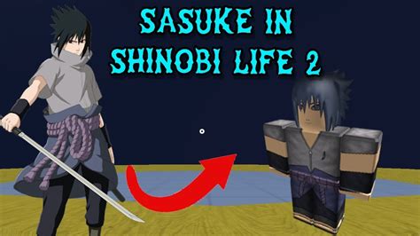 Becoming Sasuke In Shinobi Life 2 Roblox Youtube