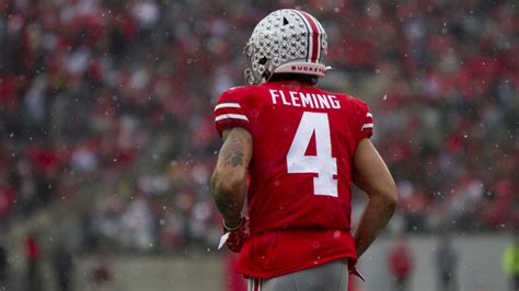 Former Ohio State Wr Julian Fleming Is Projected To Land At Penn State Sports Illustrated Ohio