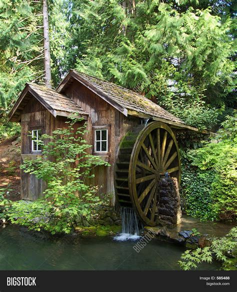 Old Watermill Image And Photo Free Trial Bigstock