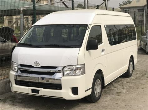Brand New 2018 Toyota Hiace Bus Autos Nigeria