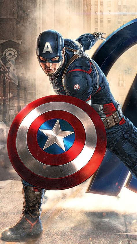 Marvel Wallpapers For Iphone HD PixelsTalk Net Captain America