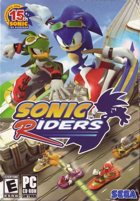 Sonic Riders 2006 Windows Box Cover Art Mobygames