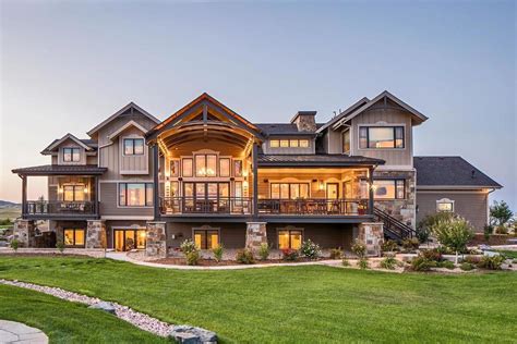 Luxury Mountain Home Plans Luxury Mountain Home With Finished Lower