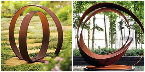 Metal Garden Statues And Yard Sculptures Free Design
