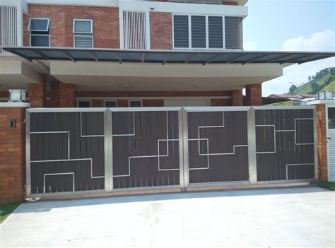 Stainless Steel Entrance Gate 16 Malaysia Entrance Gate Stainless