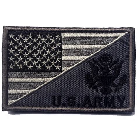 Usa Flag And Us Army Badge Tactical Military Patches Embroidery Patch
