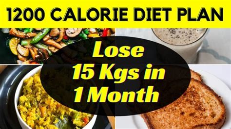 1200 Calorie Indian Diet Plan To Lose Weight Fast 15 Kgs Full Day
