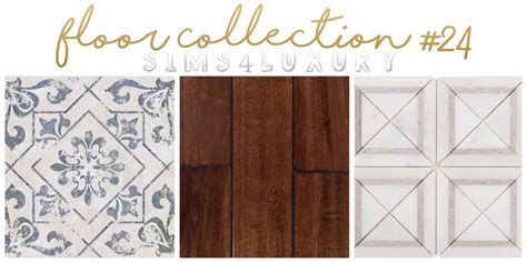 Floor Collection 24 Sims4luxury Flooring Sims 4 City Living Sims 4