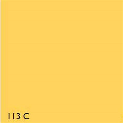 Pantone Fluorescent 113c Yellow Range