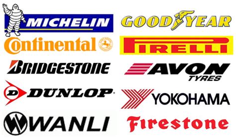 Tyre Brand Logos
