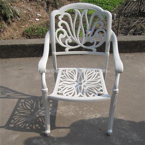 Our aluminum outdoor chairs come as brushed aluminum chairs for a vintage look and standard aluminum patio chairs, with and without arms, that can be stacked. Heavy-duty Dining Table And Chairs White Bronze Anodized ...