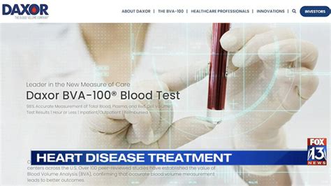 Daxor Bva 100 Blood Test