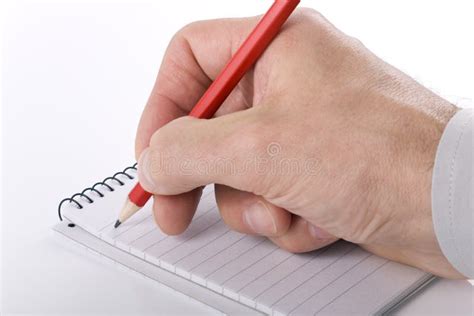 Businessman Taking Notes In Meeting Stock Image Image Of Differential