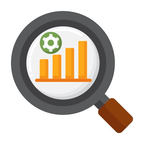 Market Research Flaticons Flat Icon