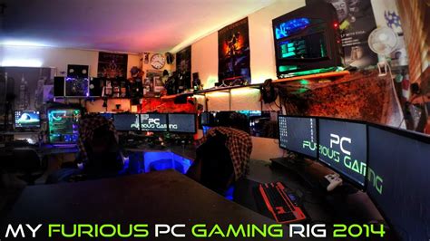 My Furious Pc Gaming Rig 2014 Ultimate Gamer Setup Youtube