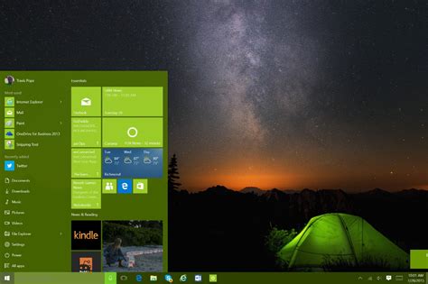 You'll find images of each home screen. How to Add a Background and Colors to Start in Windows 10
