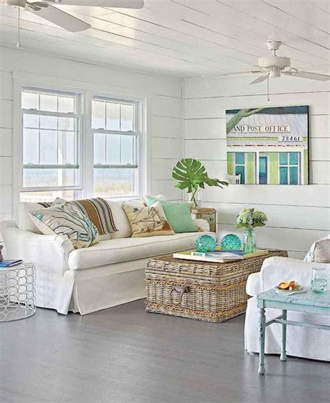 17 Cozy Coastal Living Room Decorating Ideas In 2020 Coastal Living