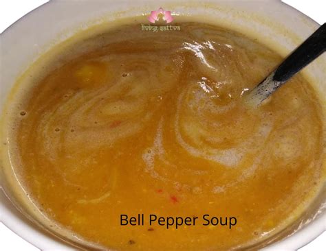 Bell Pepper Soup The Sattvic Method Company